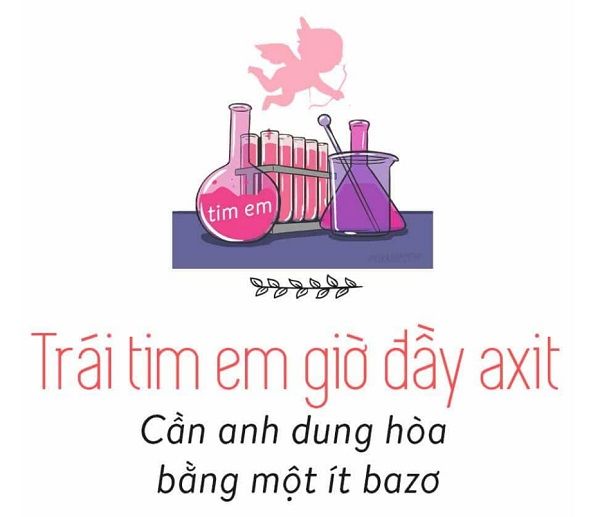 Tổng hợp các STT thả thính bằng bảng tuần hoàn hóa học hay nhất 